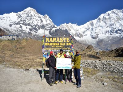 Annapurna Base Camp Charity Trekking